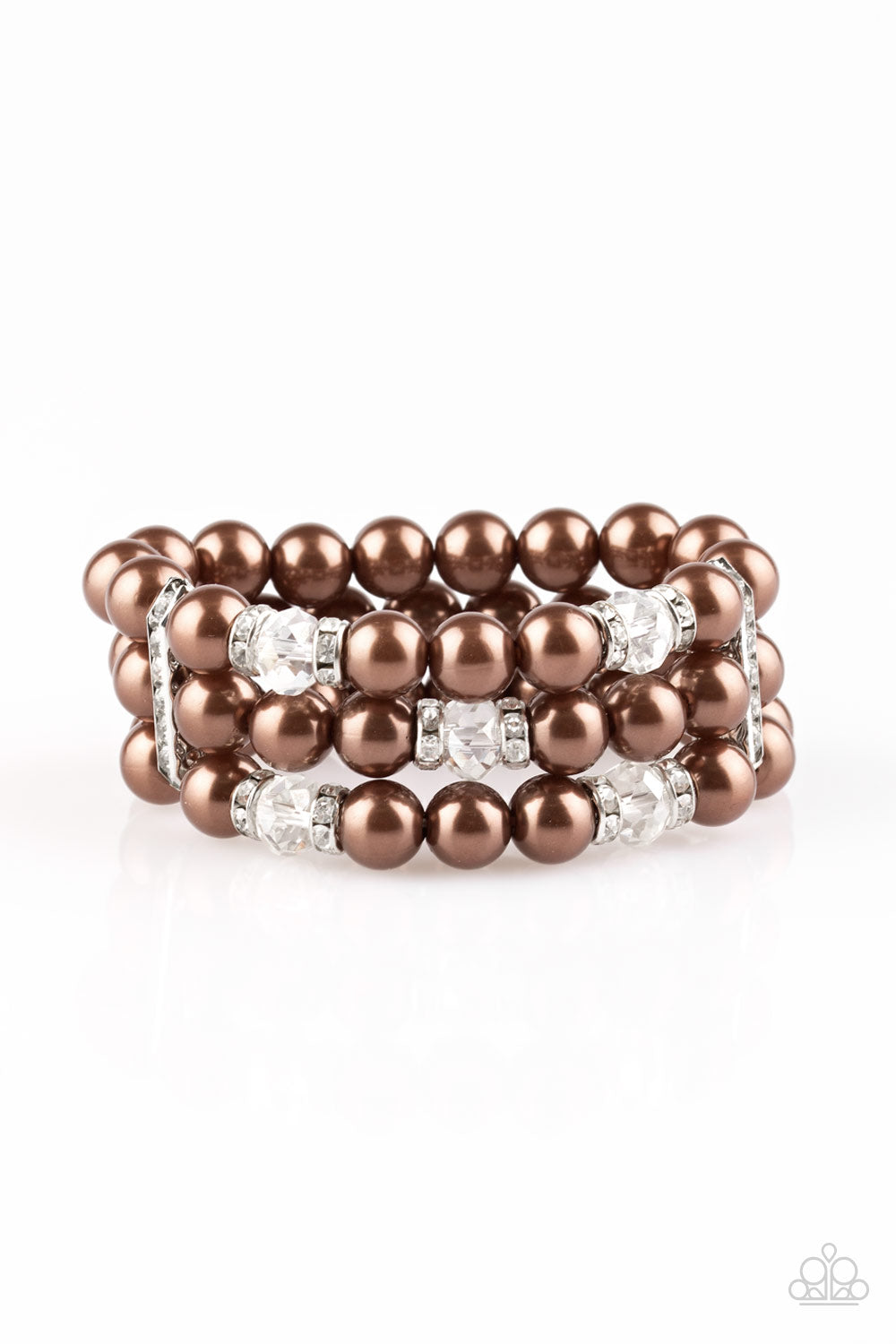 Undeniably Dapper Brown Bracelet