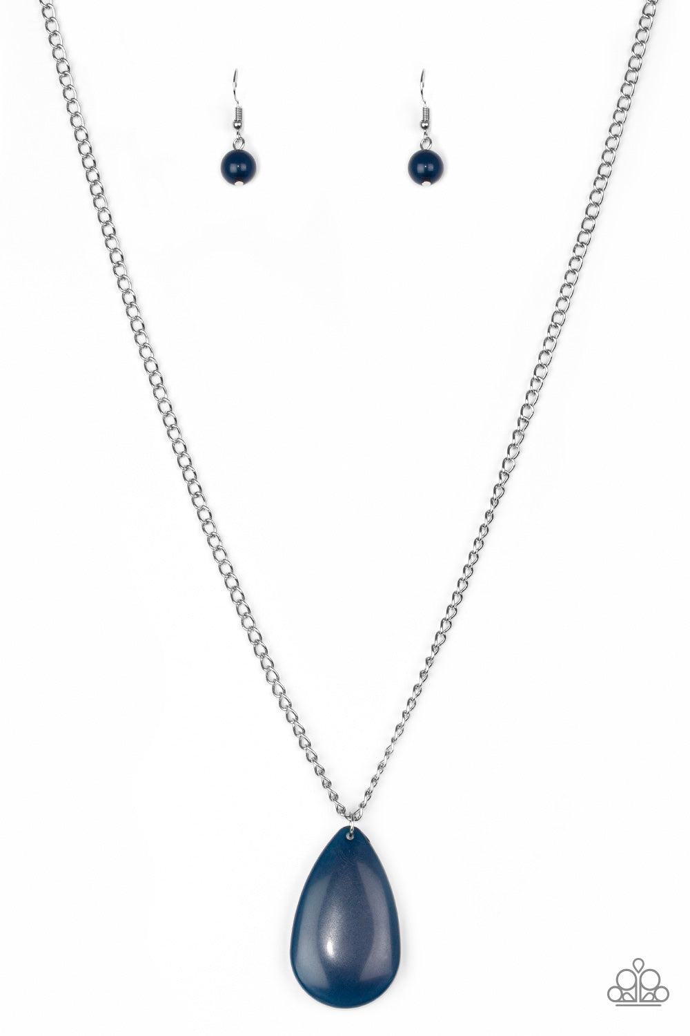 So Pop-YOU-lar Blue Necklace