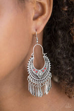 Load image into Gallery viewer, Walk On The Wildside Red Earring