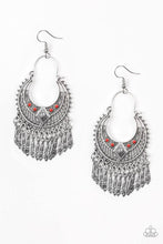 Load image into Gallery viewer, Walk On The Wildside Red Earring