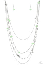 Load image into Gallery viewer, Glamour Grotto Green Necklace
