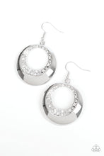 Load image into Gallery viewer, Ringed In Refinement White Earring