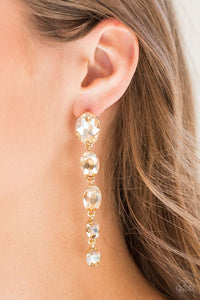 Red Carpet Radiance Gold Earring