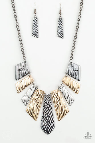 Texture Tigress Multi Necklace