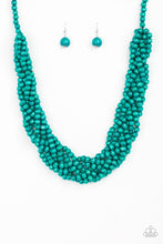 Load image into Gallery viewer, Tahiti Tropic Blue Necklace