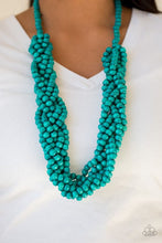 Load image into Gallery viewer, Tahiti Tropic Blue Necklace