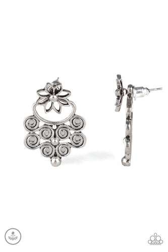 Garden Spindrift Silver Earring