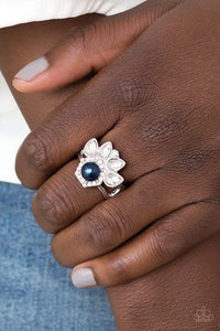 Crown Coronation Blue Ring