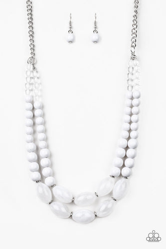 Sundae Shoppe White Necklace