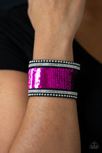 Load image into Gallery viewer, MERMAIDS Have More Fun Pink Bracelet