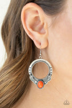 Load image into Gallery viewer, Natural Springs Orange Earring