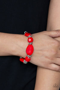 Savor The Flavor Red Bracelet