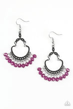 Load image into Gallery viewer, Babe Alert Purple Earring