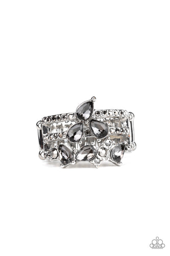 Bling Back TIERS Silver Ring