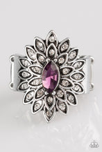 Load image into Gallery viewer, Blooming Fireworks Purple Ring