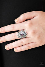 Load image into Gallery viewer, Blooming Fireworks Purple Ring