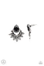 Load image into Gallery viewer, Crystal Canopy Black Earring