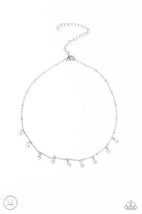 Dainty Diva White Necklace