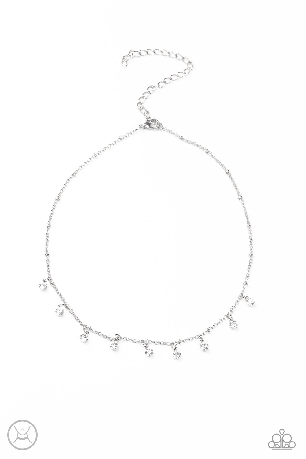 Dainty Diva White Necklace