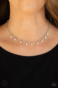 Dainty Diva White Necklace