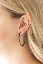 Load image into Gallery viewer, Danger Zone Black Earring