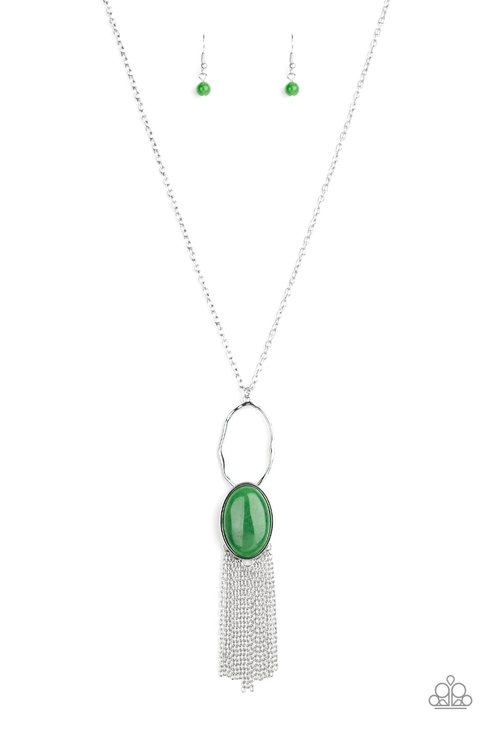 Dewy Desert Green Necklace