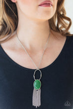 Load image into Gallery viewer, Dewy Desert Green Necklace