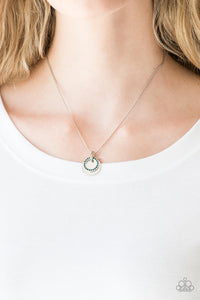 Front And CENTERED Blue Necklace