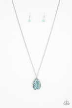 Load image into Gallery viewer, Gleaming Gardens Blue Necklace