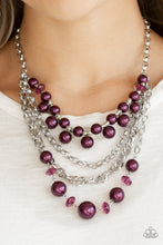 Load image into Gallery viewer, Rockin Rockette Purple Necklace