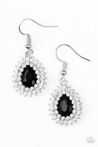 Star-Crossed Starlet Black Earring