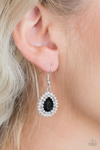 Star-Crossed Starlet Black Earring