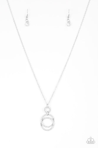 Timeless Trio White Necklace