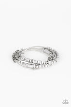 Load image into Gallery viewer, Tribal Spunk Silver Bracelet