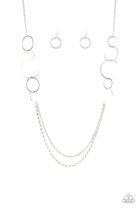 Ring In The Radiance Silver Necklace