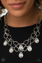 Load image into Gallery viewer, Show-Stopping Shimmer White Necklace