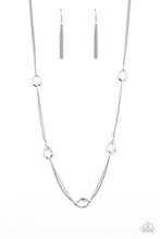 Load image into Gallery viewer, Teardrop Timelessness White Necklace