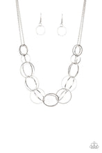 Load image into Gallery viewer, Space Walk Silver Necklace