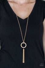 Load image into Gallery viewer, Straight To The Top Gold Necklace